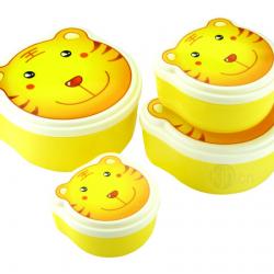 迷你動(dòng)物型保鮮盒（4套