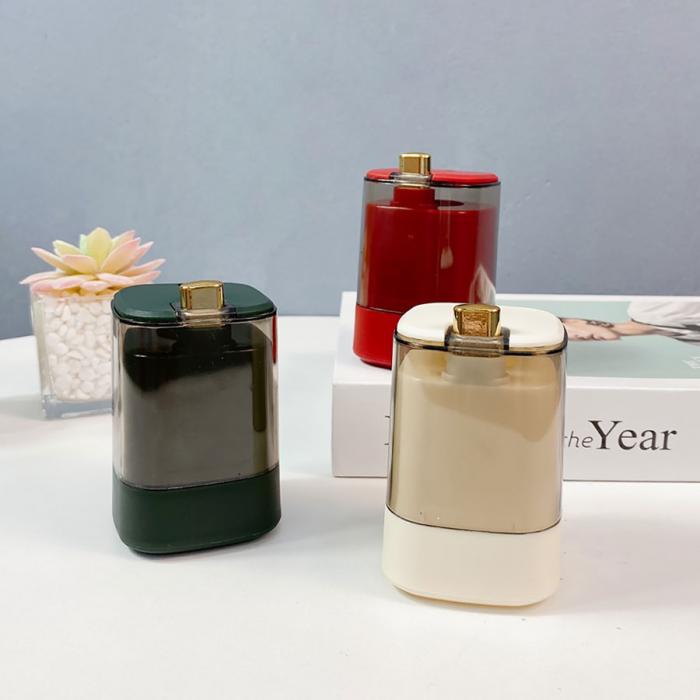 方形輕奢自動(dòng)牙簽筒