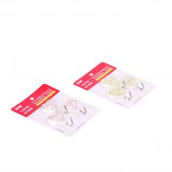 印花五金強力粘鉤（心形