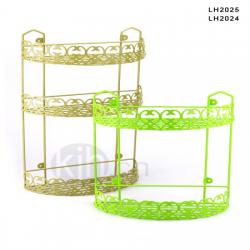 雕花半圓二層、三層架