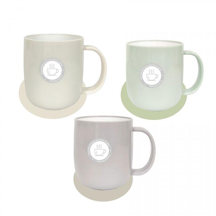 時(shí)尚雙色口杯(400ml)