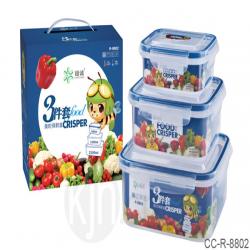 美時(shí)套莊保鮮盒（正方形