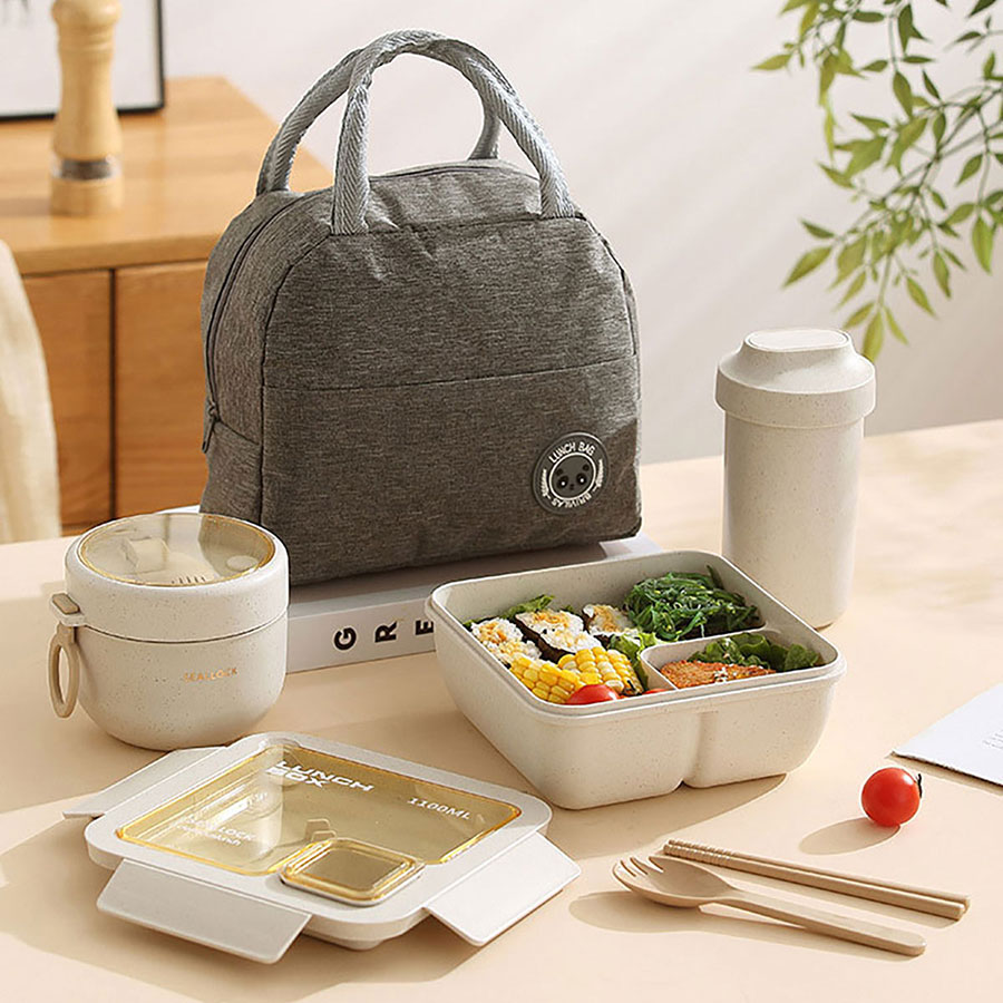 簡麥便當盒飯盒/套裝(